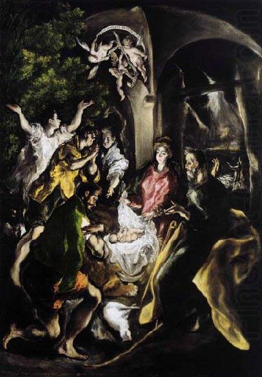 The Adoration of the Shepherds, El Greco